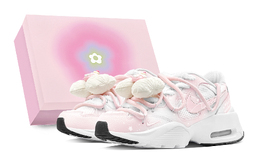 Nike Air Max Fusion низкие кроссовки для бега женские белые розовые cj1671-100(team88-缤雪秘境s-box) | white pink