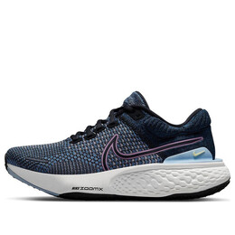 Кроссовки zoomx invincible run flyknit 2 Nike, синий dc9993-400 | blue/black/white
