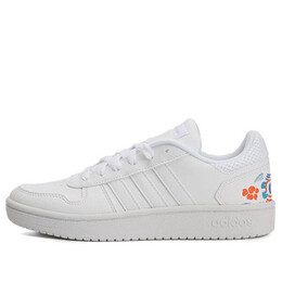 Кроссовки neo hoops 20 вышитые Adidas, белый ee5823 | white
