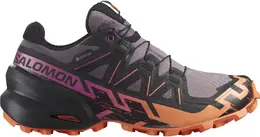 Женские кроссовки Speedcross 6 GORE-TEX для трейлраннинга Salomon, Moonscape/Blk/Bird Of Paradise 224682 | moonscape/blk/bird of paradise