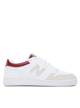 Кеды мужские New Balance с контрастными вставками, красно-белый bb480lkb | weiß