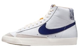 Кроссовки Blazer для скейтбординга мужские, среднего размера, белые/синие Nike fn6877-100
