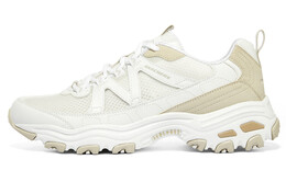 Кроссовки мужские D"Lites 1.0 Chunky с низким верхом белого/натурального цвета Skechers 894093-wnt