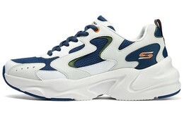 Кроссовки Skechers Lifestyle Shoes Men Low-top White/Blue, белый/синий 118324-nvmt | white/blue