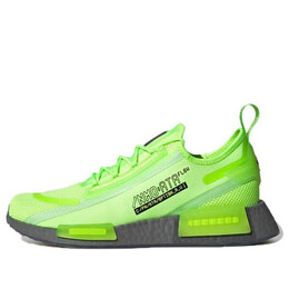 Кроссовки nmd_r1 spectoo Adidas, зеленый gz9263 | neon green/grey