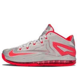 Кроссовки lebron 11 низкие Nike, красный 642849-001 | red/grey