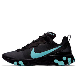 Кроссовки реагируют на элемент 55 Nike, черный bq6166-004 | black/green