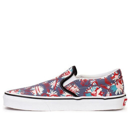 Кроссовки classic slip-on 'floral' Vans, красный vn0a4bv31ja | red