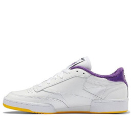 Кроссовки eric emanuel x club c 85 'regal purple' Reebok, белый fy3411 | white