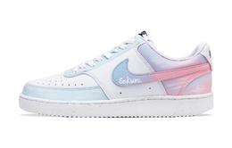 Кроссовки Nike Court Vision 1 Gradient Rainbow противоскользящие износостойкие низкие мужские синий розовый, синий белый розовый dh2987-101（team543-渐变彩虹） | blue white pink
