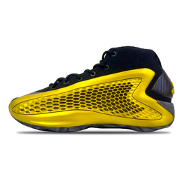 Adidas A.E. 1 Edwards Generation 1 Амортизирующие Износостойкие Высокие Баскетбольные Кроссовки Мужские Черный Золото, Олимпийское Золото ig6668(team426-奥运金) | olympic gold