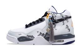 Nike Flight Legacy Антискользящие Износостойкие Мид-топ Винтажные Баскетбольные Кроссовки Мужские Черно-белые bq4212-102(team365-水墨江南镇) | black white