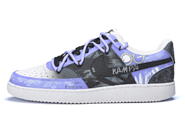 Nike Court Vision Противоскользящие Кроссовки для Скейтбординга Мужские Черные с Фиолетовым dh2987-101（team261-反派特工男款） | black purple