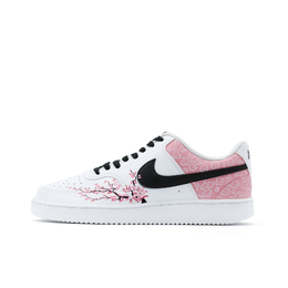 Nike Court Vision Skateboard Мужские низкие кроссовки черно-бело-розовые dh2987-101(team156-鸳鸯新中式3.0) | black white pink
