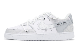 Кроссовки Nike Court Vision 1 Wistful Time Circle противоскользящие износостойкие низкие мужские светло-серые dh2987-101(team683-男款侘寂年轮) | light gray