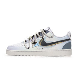 Nike Court Vision 1 Антискользящие Износостойкие Низкие Кроссовки для Скейтбординга Мужские Синие Белые dh2987-101(team202-幻彩晴空) | blue white