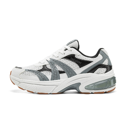 Кроссовки мужские низкие бело-серые Skechers 183215-wbk | white gray