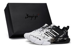 CLIMACOOL VENTO 3.0 Антискользящие Износостойкие Низкие Беговые Кроссовки Мужские Белый Черный Adidas if9698(team80-男款机械猫狗s-box) | white black