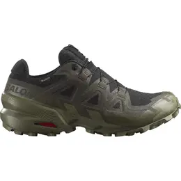 Кроссовки для трейлраннинга Speedcross 6 GORE-TEX мужские Salomon, Black/Peat/Deep Lichen Green 209913 | black/peat/deep lichen green