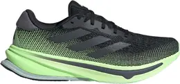 Мужские кроссовки Supernova Rise для бега по дороге Adidas, Core Black/Grey Five/Green 228092 | core black/grey five/green