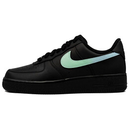Кроссовки Air Force 1 для скейтбординга, мужские, низкие, цвет голубой/синий Nike cw2288-001(team219-水鲸游灵) | black