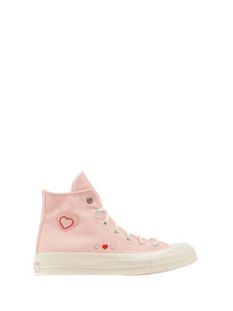 Розовые женские кроссовки chuck 70 hi Converse 103761825 | rosa