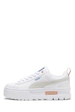 Кожаные кроссовки Mayze Puma, белый 989-609 | white