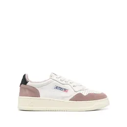 Autry-Sneakers Bianco Rosa-Donna 52663297245524