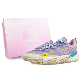 Anta Кроссовки KAI 2 баскетбольные мужские низкие фиолетовые с граффити Irving Sweet Box, цвет Irving Graffiti-Sweet Box 112521110s-1(team40-欧文涂鸦) | irving graffiti-sweet box
