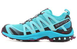 Salomon Женские трекинговые кроссовки XA Pro 3D V9 прочные дышащие низкие синие 400896