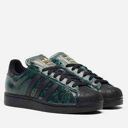 Кроссовки Adidas Superstar II, цвет зелёный, размер 44 EU jp8159-4966455