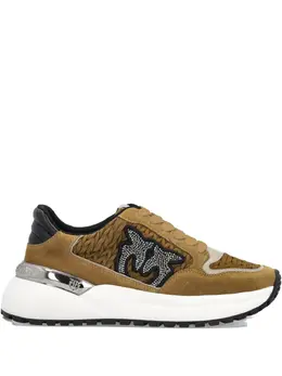 Pinko logo-patch sneakers 32246647
