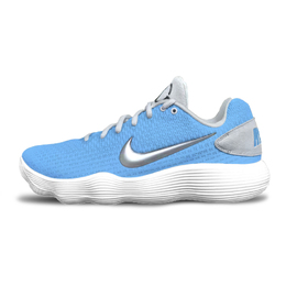 Nike Гиперданк 2017 баскетбольные кроссовки унисекс низкие голубые/белые/серые небесно-голубые, цвет Sky Blue 897637-100(team93-北卡蓝） | sky blue