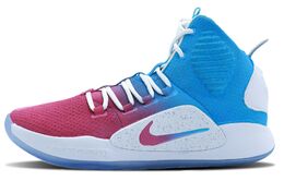 Nike Гиперданк Икс амортизирующие баскетбольные кроссовки мужские синие розовые - Доджер Блю, цвет Dodger Blue ao7890-101(team147-蓝粉渐变) | dodger blue