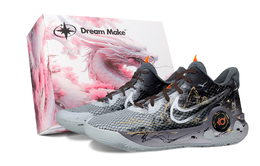 Nike Кроссовки баскетбольные KD Trey 5 IX с амортизацией, противоскользящие и износостойкие, мид-топ, унисекс, черно-золотые, цвет Black Gold cw3402-011(team529-风云决粉礼盒） | black gold