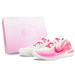 Nike Мужские баскетбольные кроссовки Air Zoom G.T. Cut 1 Think Pink EP с устойчивым к истиранию верхом розово-белые, цвет Pink White cz0176-008(team40-红粉莓莓sbox) | pink white