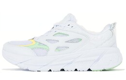 Кроссовки Hoka One One Clifton L White Green Ash All Gender 1114770-wgas