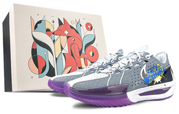 Nike Air Zoom G.T. Cut 3 с амортизацией, противоскользящие и износостойкие низкие баскетбольные кроссовки унисекс сине-серые белые, цвет White dv2918-400(team40-大满贯sbox) | white