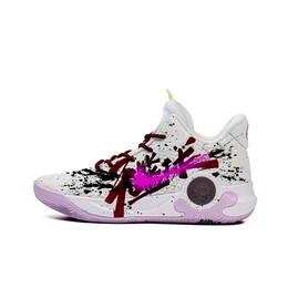 Nike Кроссовки баскетбольные KD Trey 5 IX Mid-Top Vintage унисекс черно-бело-розовые, цвет Black White Pink dj6922-100(team251-kd 脏粉） | black white pink