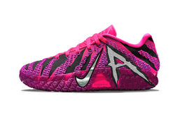 Nike Кроссовки баскетбольные Ja Morant 3 Sabre Toothed Tiger противоскользящие с низким верхом мужские черно-розовые, цвет Black Pink hf2794-600（team296-剑齿虎） | black pink