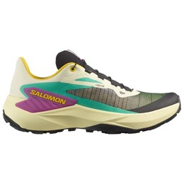 Genesis - кроссовки для бега по пересеченной местности Salomon, мультиколор 023-1699 | transparent yellow / black / willowherb