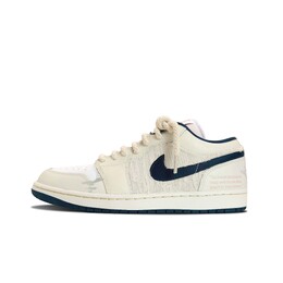 Jordan Кроссовки Air 1 баскетбольные мужские низкие белые слоновая кость, цвет Ivory White hm3711-144(team72-追梦计划) | ivory white