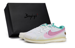 Nike Кроссовки Air Zoom Vapor Pro унисекс низкие розово-белые, цвет White Pink hm3705-141(team80-男女云澈粉sbox) | white pink