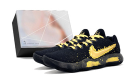 Nike Гиперданк 2017 устойчивые к истиранию низкие баскетбольные кроссовки унисекс черные черные коробка, цвет Black (Box) ih0634-070（team1271-金色传说s-box） | black (box)