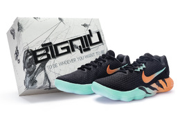 Nike Гиперданк 2017 баскетбольные кроссовки мужские низкие черные 897637-001(team80-男款水晶火s-box)