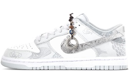 Nike Dunk Антискользящие Износостойкие Низкие Кроссовки для Скейтбординга Унисекс Серебристо-Серый hf0730-160（team375-男女同款 云梦泽） | silver gray