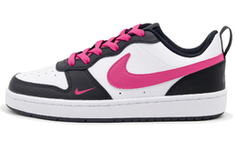 Nike Кроссовки Court Borough для женщин низкие розово-черно-белые, цвет Black Pink bq5448-115(team52-甜酷辣妹女款) | black pink