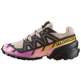 Salomon Кроссовки Speedcross 6 женские черно-коричневые розовые, цвет Black Brown Pink 479808 | black brown pink