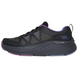 Skechers GO Run Ma Амортизирующие износостойкие низкие кроссовки женские - черно-фиолетовые, цвет Black Purple 129614-bk | black purple