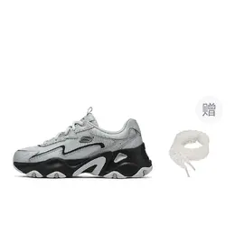 Skechers D'LITES 5.0 Лоу-топ массивные кроссовки женские серебристые - серебристые, цвет Silver+Giveaway 150524-bksl | silver+giveaway